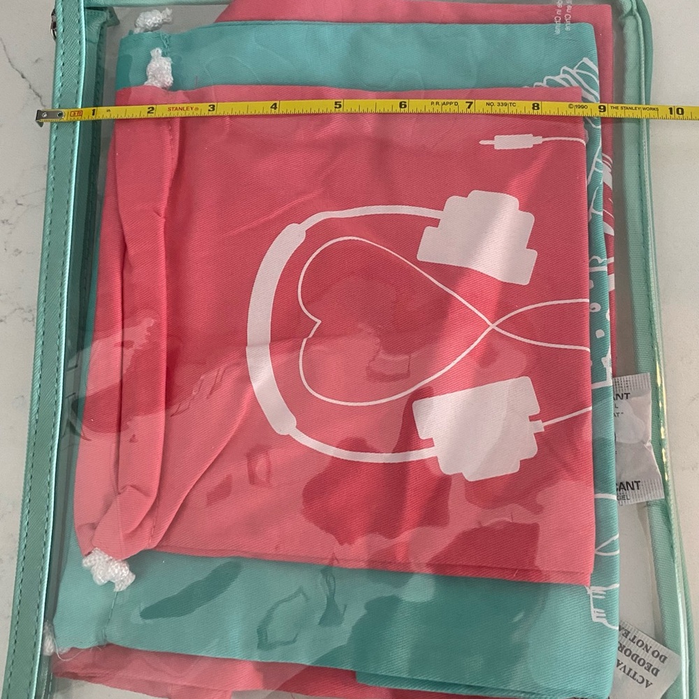 Colorful Drawstring Bags Set (4 pcs) - Picture 4 of 4